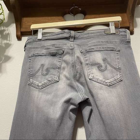 Adriano Goldschmied AG Super Skinny Ankle Gray Jeans 30 - Picture 4 of 12